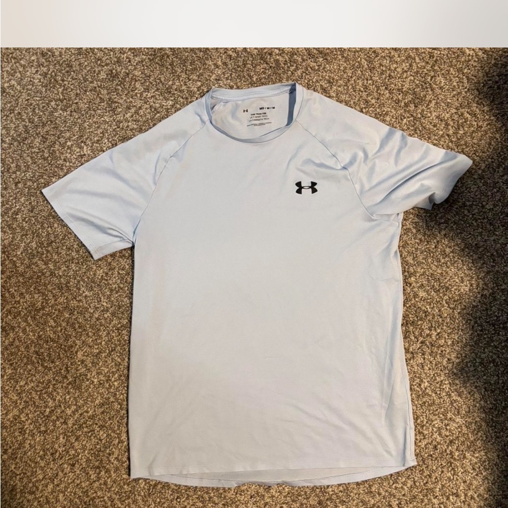 Under Armour Men's Sky Blue Short Sleeve Tee